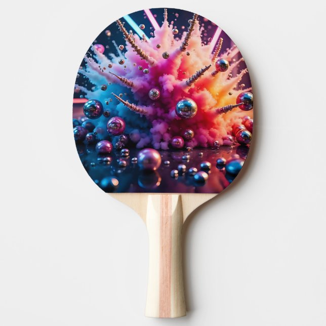 Kaotiska explosioner pingisracket (Framsidan)