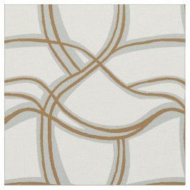 Kaotiska linjer tunn kustmediterran salvia blå tyg