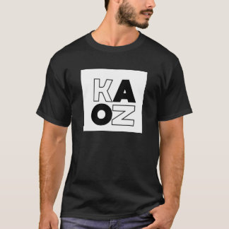 KAOZ black and white  T Shirt