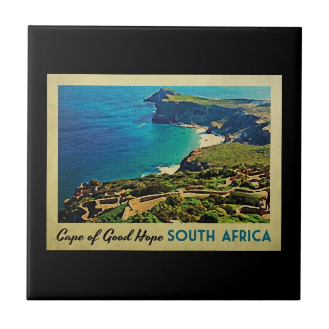 Kap av Bra Hope South Afrika Kakelplatta (Framsidan)
