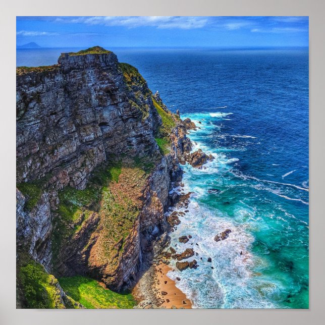Kap av Bra Hope South Afrika Poster (Framsidan)
