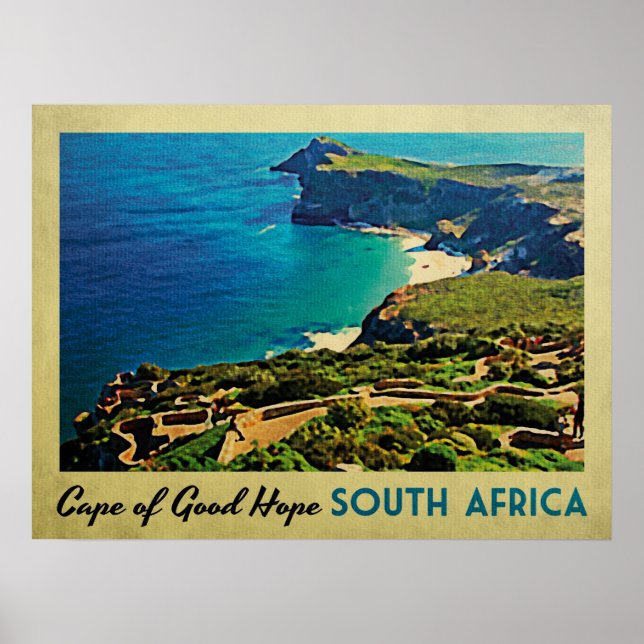 Kap av Bra Hope South Afrika Poster (Framsidan)