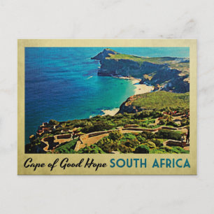 Kap av Bra Hope South Afrika Vykort