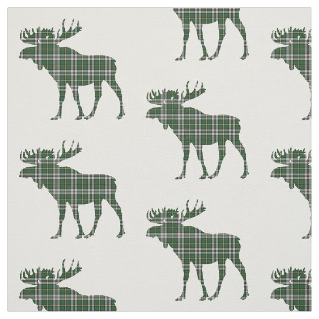 Kap Breton Tartan plaid moose Tyg (Provkarta)