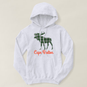 Kap Breton tartan, söt hoodie