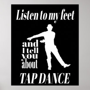 Kap Dance - lyssna på min knapp för matningshjälp Poster