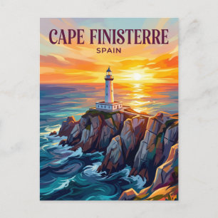 Kap Finisterre Spanien Vykort