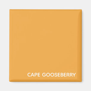 Kap Gooseberry gult färg namn Magnet