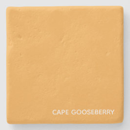 Kap Gooseberry gult färg namn Stenunderlägg