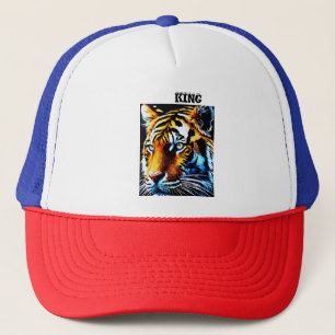 Kap i tigerdesign keps