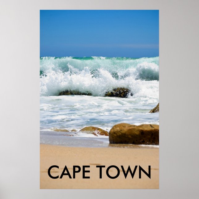 Kap Ocean, CAPE TOWN Poster (Framsidan)