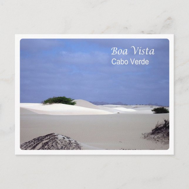 Kap Verde - Boa Vista - Vykort (Framsida)