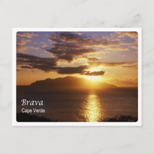 Kap Verde - Brava - Vykort