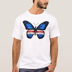 Kap Verde Fjärilsflagga T Shirt