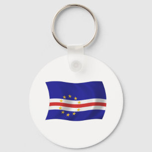 Kap Verde Flagg Nyckelring