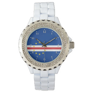 Kap Verde-flagga Armbandsur