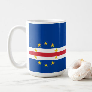 Kap Verde-flagga Kaffemugg