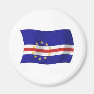 Kap Verde Flagga Magnet