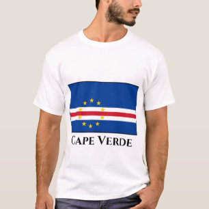 Kap Verde-Flagga T Shirt
