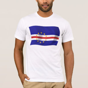 Kap Verde Flagga Tröja