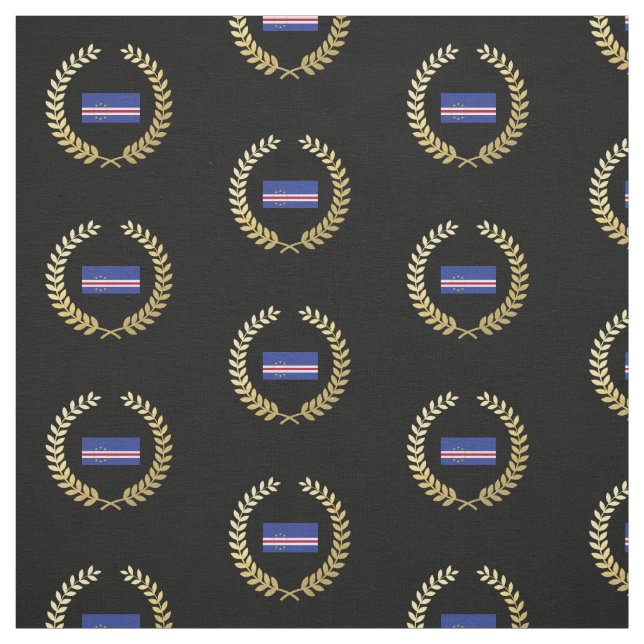 Kap Verde-Flagga Tyg (Provkarta)