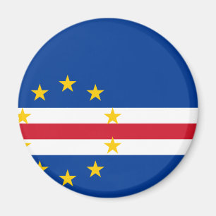 Kap Verde flaggaCV Magnet