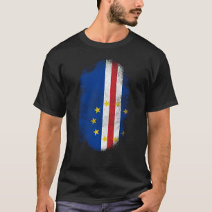 Kap Verde flaggasouvenir - bekymrade Cabo T Shirt