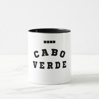 Kap Verde fotbollsfan Football Mugg