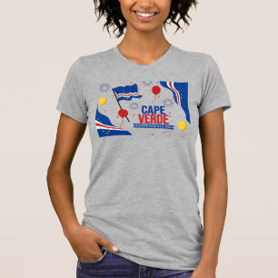 Kap Verde Independence day Firande T Shirt