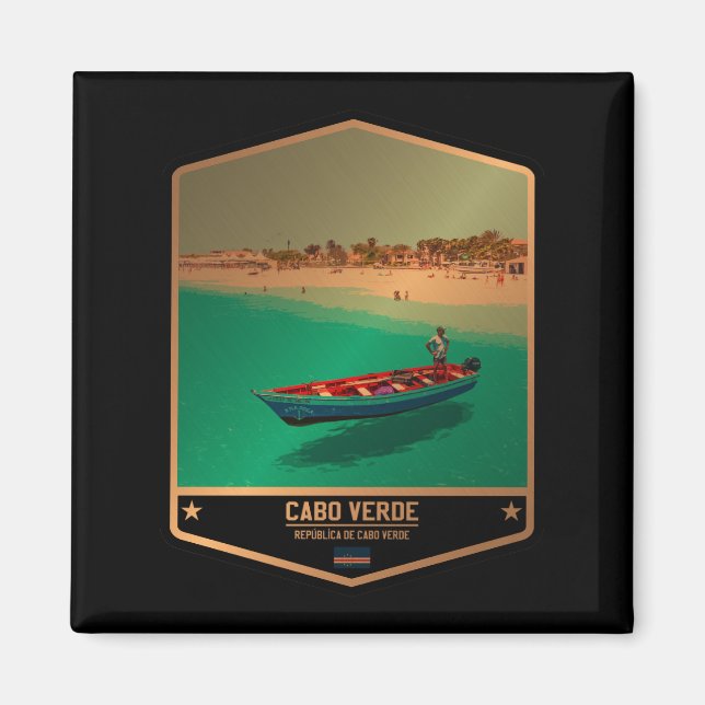 Kap Verde Magnet (Framsidan)