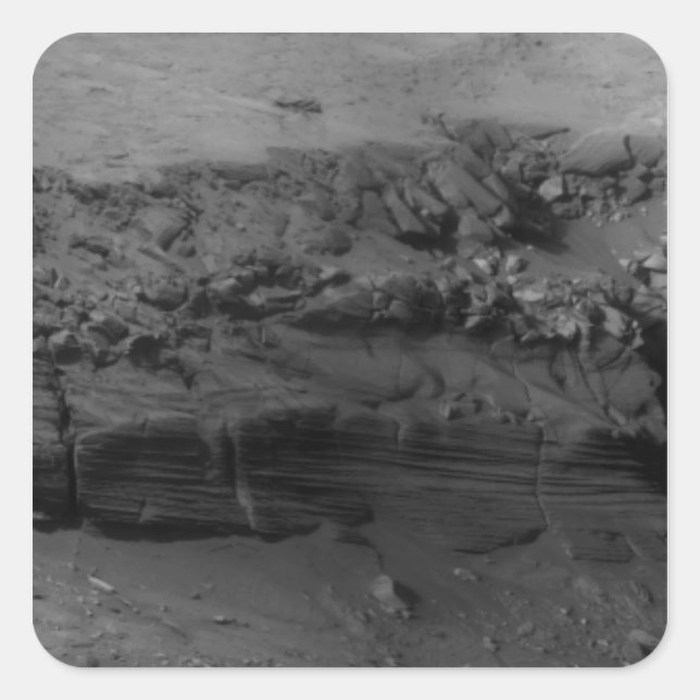 Kap Verde, Mars Fyrkantigt Klistermärke (Framsida)