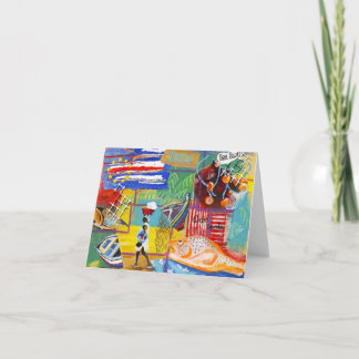 Kap Verde notecard Kort