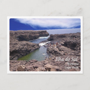 Kap Verde - ön Sal - Buracona - Vykort