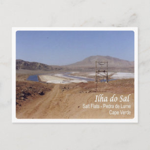 Kap Verde - ön Sal - Vykort