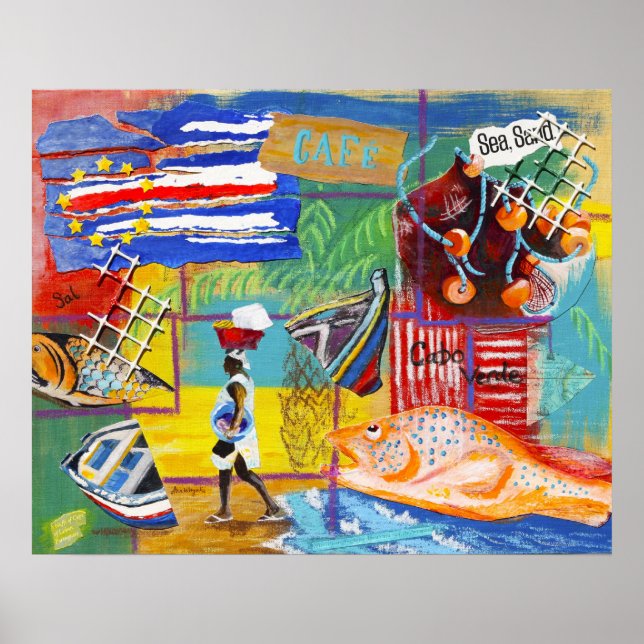 Kap Verde-poster Poster (Framsidan)