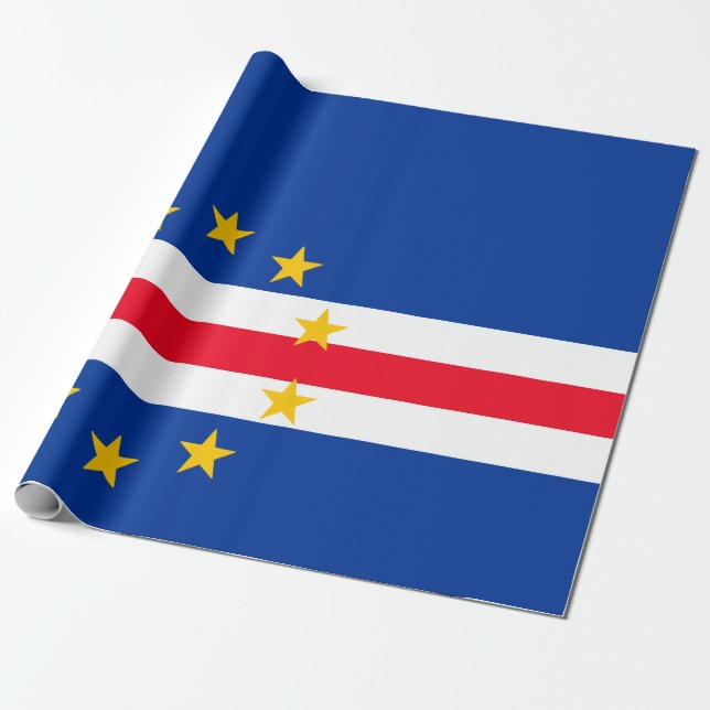 Kap Verde Presentpapper (Utrullad)