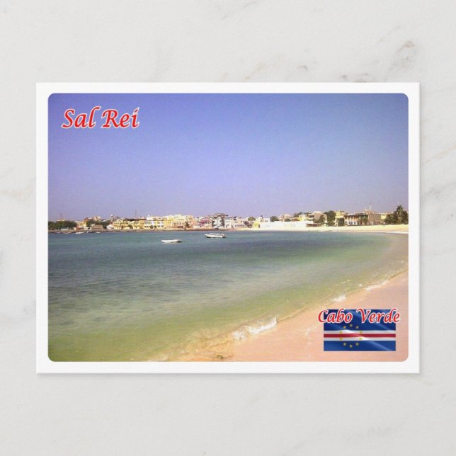 Kap Verde - Sal Rei - Vykort (Framsida)