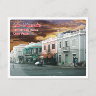 Kap Verde - Sao Vicente - Mindelo Street Lisboa - Vykort
