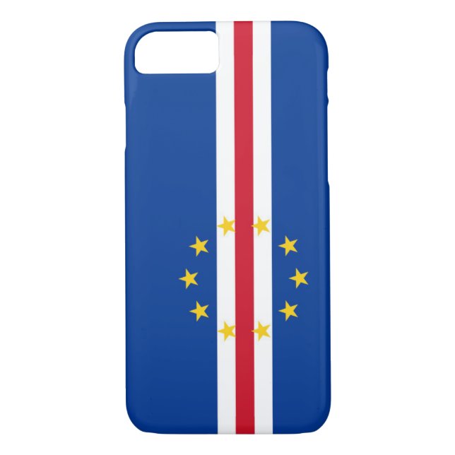 Kap Verdes flagga Case-Mate iPhone Skal (Baksida)