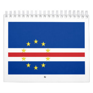 Kap Verdes flagga Kalender