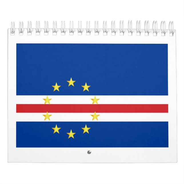 Kap Verdes flagga Kalender (Omslag)