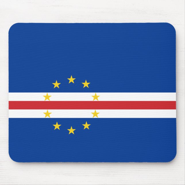 Kap Verdes flagga (Kap Verde) Musmatta (Framsidan)