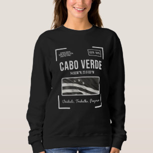 Kap Verdes kläder Cabo Verde Kap Verdean-Flagga T Shirt