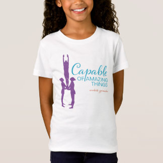 Kapabelt av den fantastiska sakflicka t-skjortan t shirt