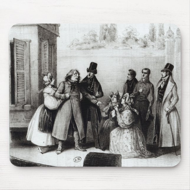 Kapacitet av 'Le Pere Goriot' Musmatta (Framsidan)