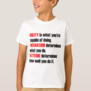 kapacitetsmotivationinställning t-shirt