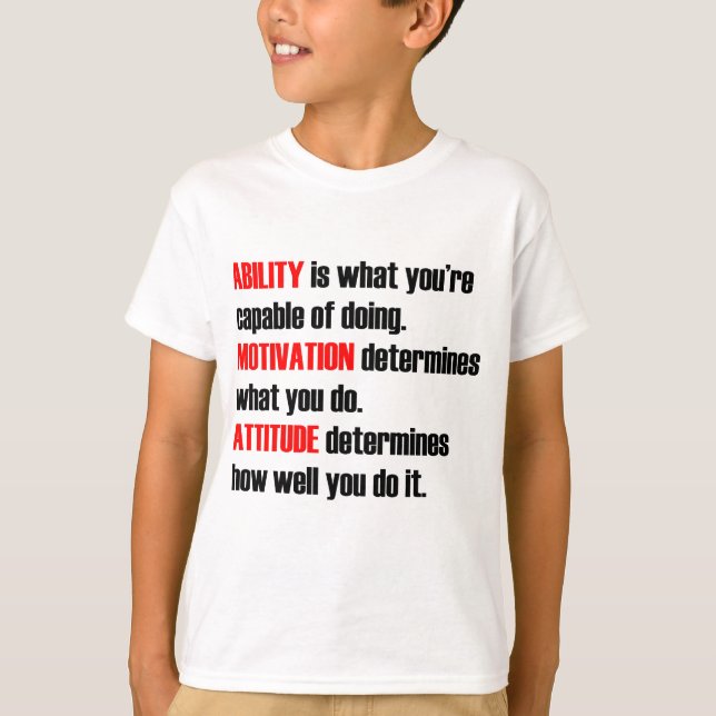 kapacitetsmotivationinställning t-shirt (Framsida)