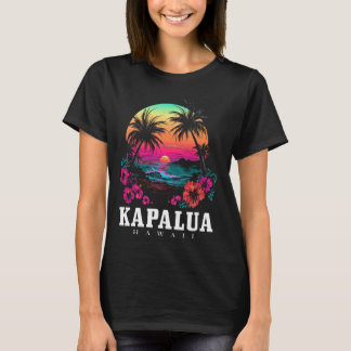 Kapalua Hawaii Hawaii Hibiscus Flowers Surfer So T Shirt