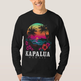 Kapalua Hawaii Hawaii Hibiscus Flowers Surfer So T Shirt