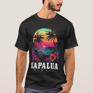 Kapalua Hawaii Hawaii Hibiscus Flowers Surfer So T Shirt
